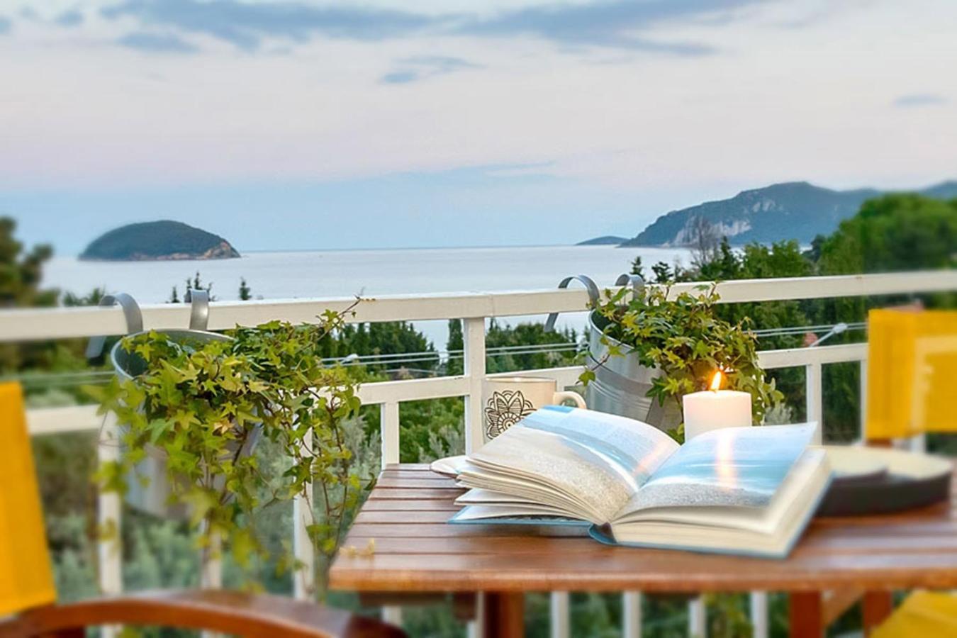 Opalio Seaview Apartment PalaiónTsiflíkion Εξωτερικό φωτογραφία